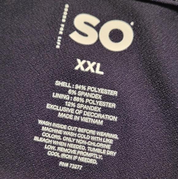 SO Junior Plus Faux Wrap Ruffle Sleeveless Dress - Picture 6 of 9